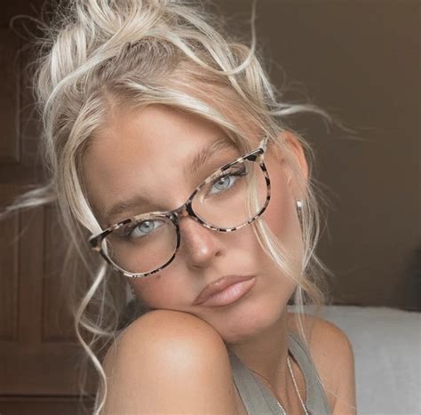 Blonde glasses